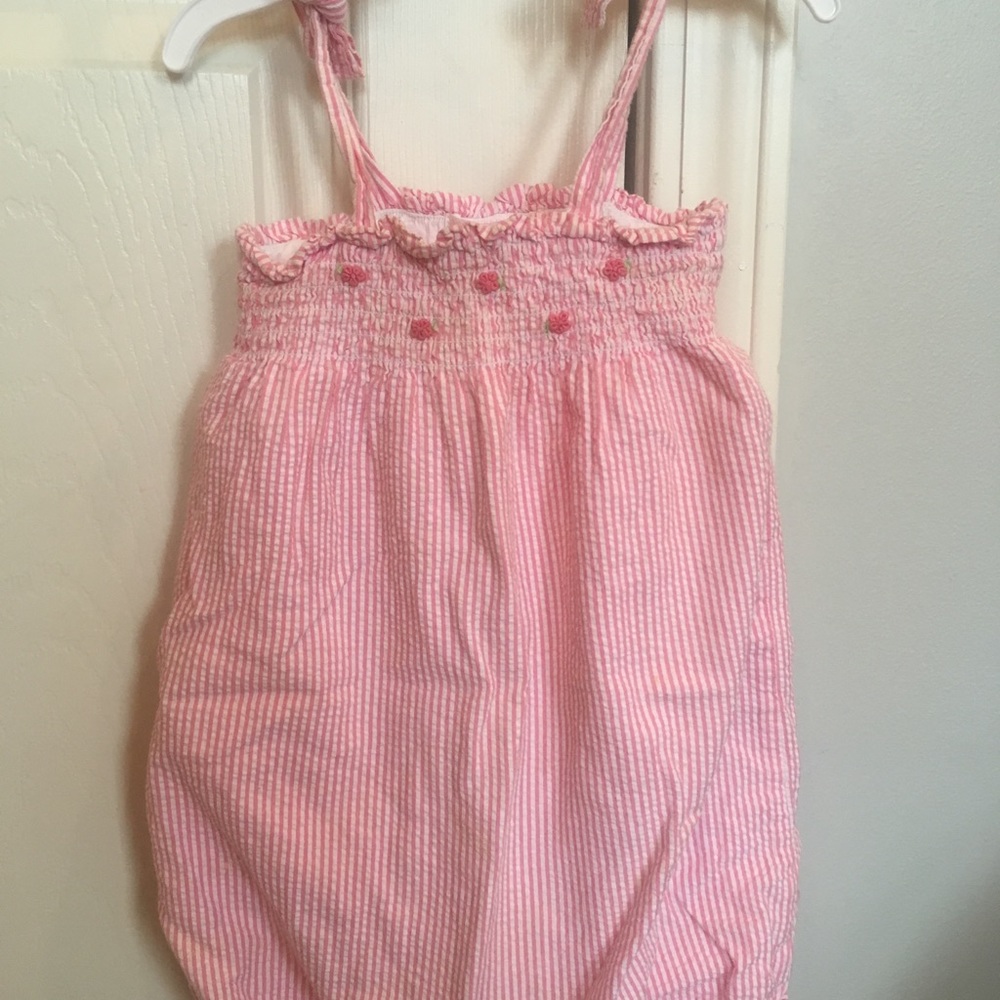 Janie and Jack Lovely Petals Romper